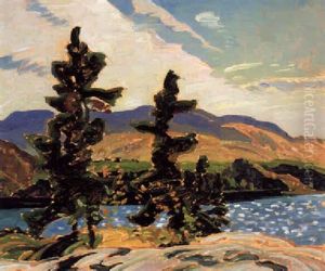 Cranberry Lake, Near North Shore Lake Huron by Franklin Carmichael