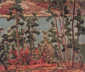 Cranberry Narrows, La Cloche Hills by Franklin Carmichael
