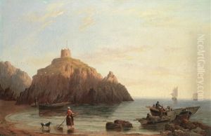 Evening Calm In A Bay by John Wilson Carmichael