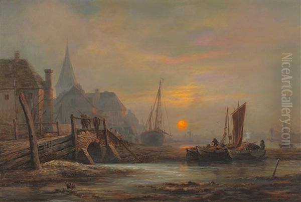 Preparation Of Fishing Boats, Low Countries - view 1
