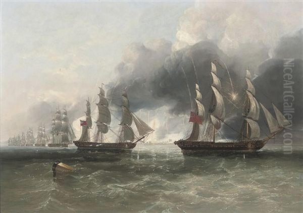 The Forcing Of The Scheldt, August 11, 1809 - view 1