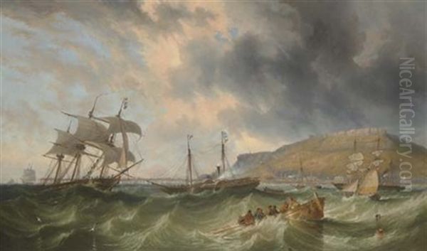 Construction Of The Portland Harbor, Dorset - view 1