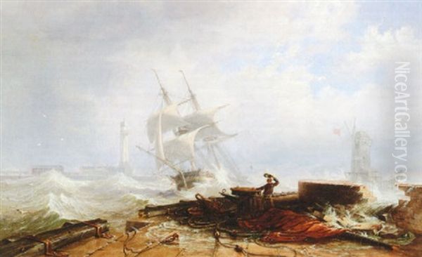 Sunderland Old Harbour, 1832 - view 1