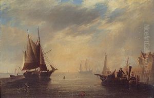 The Mouth Of The Tyne by John Wilson Carmichael