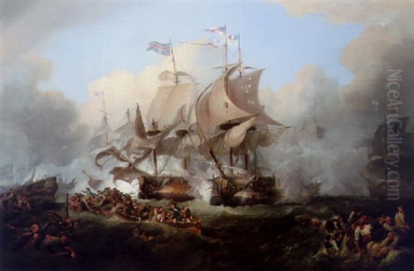 The Battle Of The First Of June, 1794 - view 1