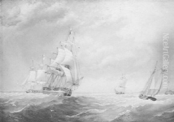 Shipping In Stormy Seas - view 1