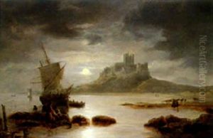 Bamburgh Castle by John Wilson Carmichael