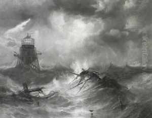 The Irvin Lighthouse, Storm Raging The Irvin Lighthouse, Storm Raging