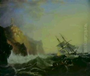 Shipping Off The Lizard by John Wilson Carmichael