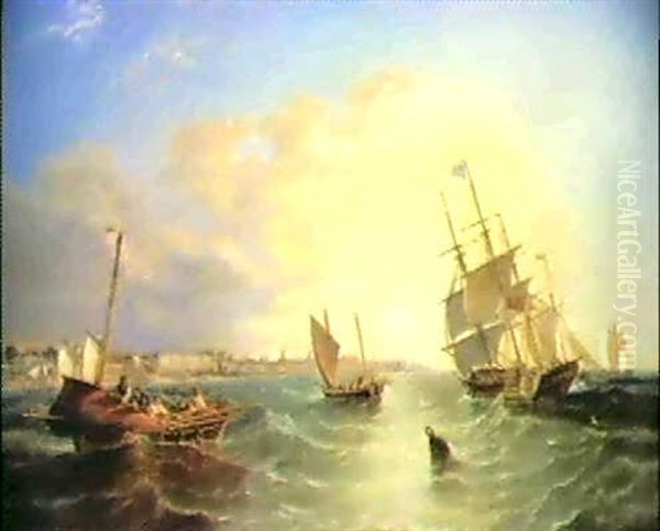 Shipping Off Great Yarmouth - view 1