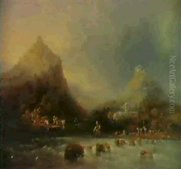 Nonnewerth On The Rhine - view 1