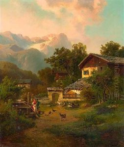 Partie Bei Partenkirchen - Oberbaiern