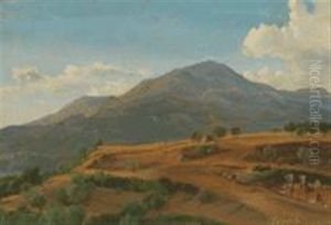 Landschaft Bei Subiaco