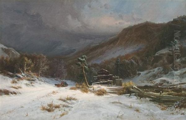 Late Afternoon In The Shawangunk Mountains - view 1