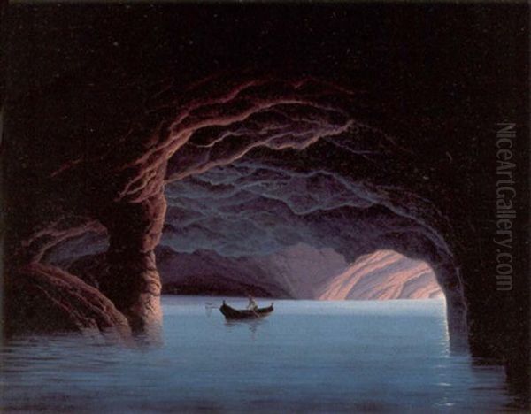 Den Blaa Grotte Ved Capri - view 1