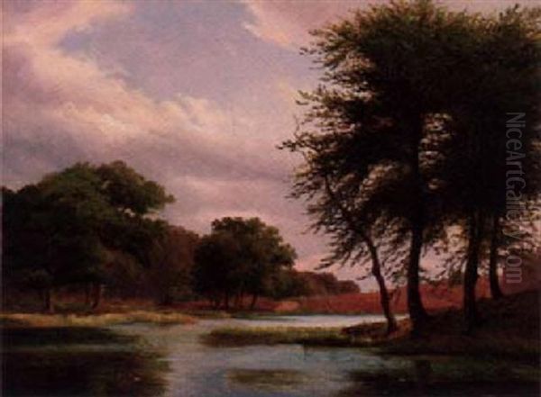 A Danish Lake Landscape - view 1