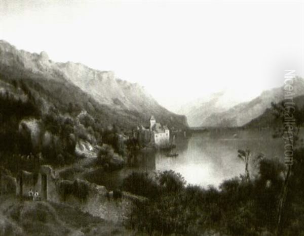 View Of The Castle Of Chillon - view 1