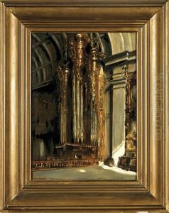 Orgao Do Coro Alto Da Igreja De Sao Bento Da Victoria - Porto by Antonio Carneiro