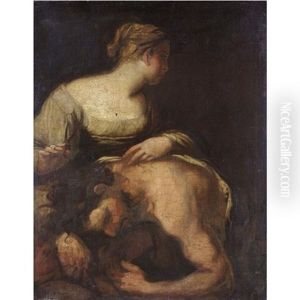 Samson And Delilah by Antonio Carneo Concordia Sagittaria