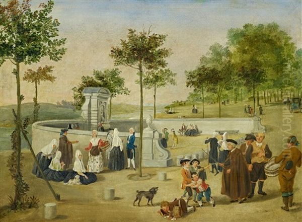 Hofische Szene Von Aranjuez - view 1