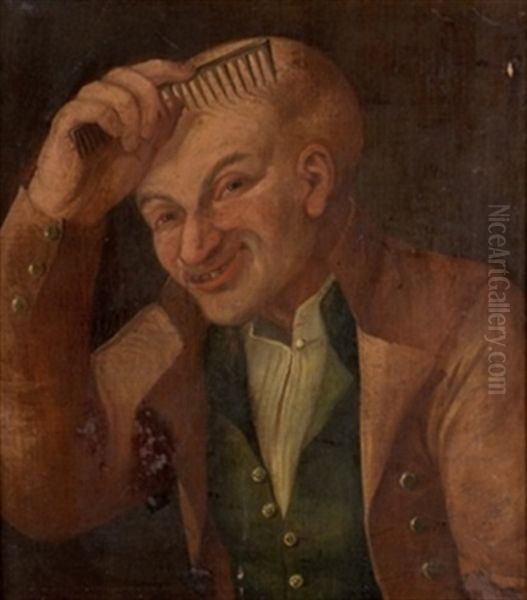 Hombre Peinandose - view 1