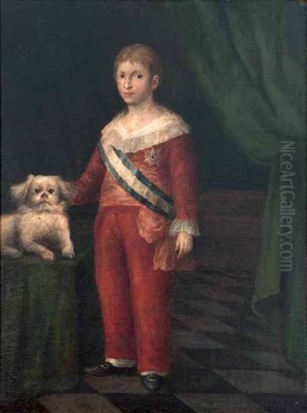 Retrato Del Infante Don Francisco De Paula Antonio, Hijo De Carlos Iv - view 1