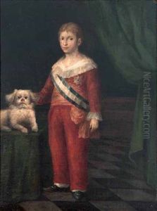 Retrato Del Infante Don Francisco De Paula Antonio, Hijo De Carlos Iv by Antonio Carnicero Y Mancio