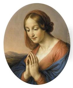 La Madonna Orante by Giovanni Carnovali