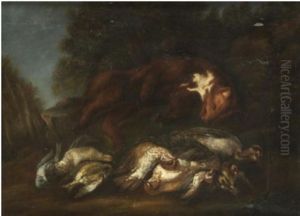 Nature Morte Au Gibier Dans Un Paysage Nature Morte Au Gibier Dans Un Paysage