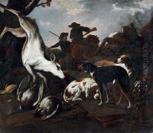 Retour De Chasse by Baldassare De Caro