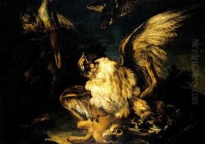 Natura Morta Con Uccelli Rapaci E Lepre (+ Natura Morta Con Trionfo Di Cacciagione; 2 Works) Natura Morta Con Uccelli Rapaci E Lepre (+ Natura Morta Con Trionfo Di Cacciagione; 2 Works)