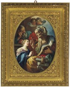 L'educazione Della Vergine: Die Unterweisung Mariens by Lorenzo De Caro