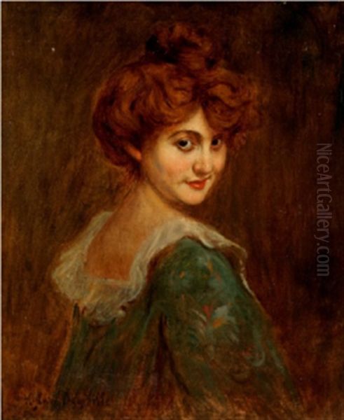 Portrait De Jeune Femme Rousse - view 1