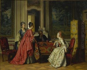The Chess Players by Jean Carolus