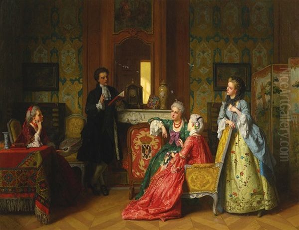 A Reading From Moliere by Jean Carolus