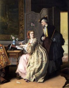 Scene D'interieur - L'indiscret