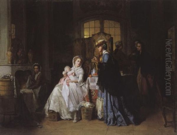 La Visite A La Jeune Mere - view 1