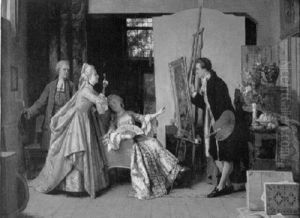 Inspecting The Artist's Work
