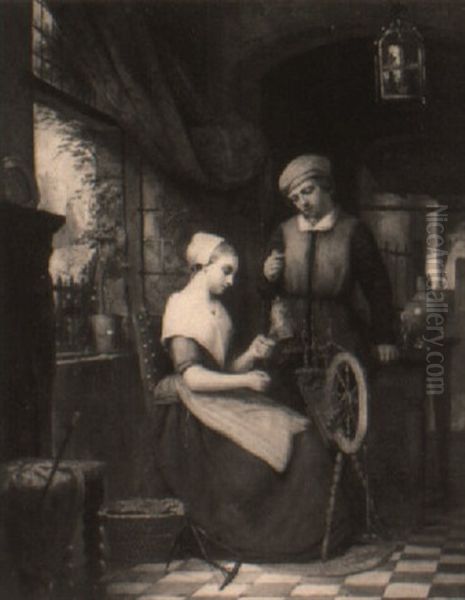At The Spinning Wheel - view 1