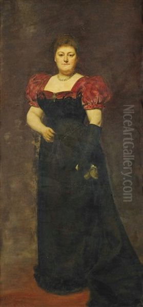 Portrait De Lady Campbell-clarke - view 1