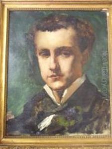 Portrait D'homme by Charles Emile Auguste Carolus-Duran