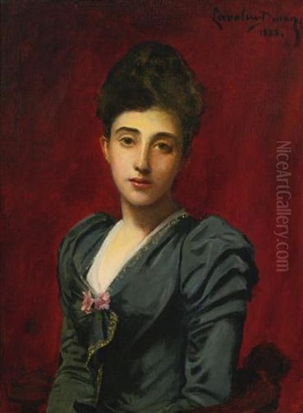 Portrait Of The Countess Lily De Roussy De Sales - view 1