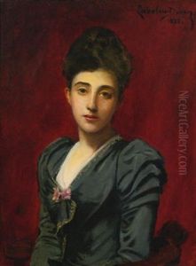 Portrait Of The Countess Lily De Roussy De Sales