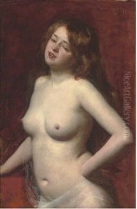Female Nude by Charles Emile Auguste Carolus-Duran