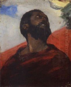 Portrait D'homme by Charles Emile Auguste Carolus-Duran