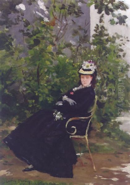 Portrait Of Madame Alice Hoschede - view 1