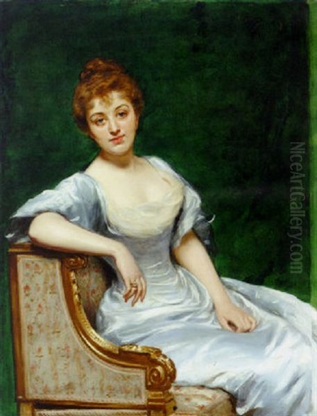 Portrait Of Marchioness Of Dufferin Nee Flora Davis - view 1