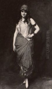 Chanteuse Arabe by Charles Emile Auguste Carolus-Duran