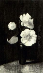 Blossoms In A Porcelain Vase