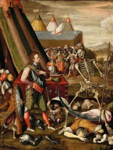 Der Dialog Des Prinzen Mit Dem Tod, Allegorie Auf Die Schrecken Des Krieges Der Dialog Des Prinzen Mit Dem Tod, Allegorie Auf Die Schrecken Des Krieges